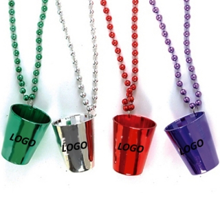 Shot Glass Beads Nacklace