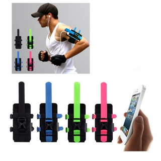 Latest Novelty Design With Clip Adjustable Armband Phone Holder