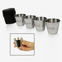 Stainless Steel Shot Glass Set