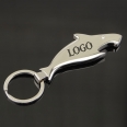 Metal Fish Bottle Opener Keyring