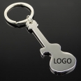 Quality Guitar Shape Bottle Opener With Keyring