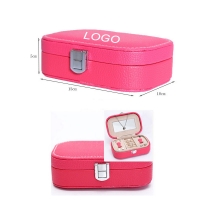 Mini PU Leather Jewelry Box