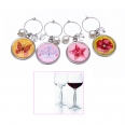 Custom Full Color Imprinting Wine Charm