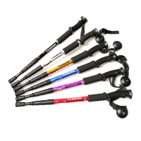 Straight Shank Folding Telescopic Outdoor Crutches