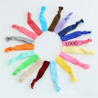 No Crease Elastic Ribbon Hair Ties