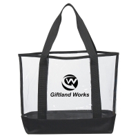 Clear PVC Tote Bag Or Transparent Clear Beach Bag