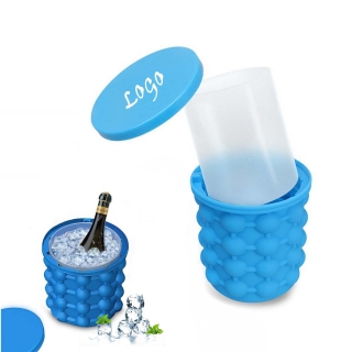 Silicone Ice Tray Mold Bucket