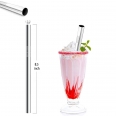 Stainless Steel Smoothie Drinking Straws