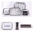 Four-piece Set Clear PVC Bag Or Transparent Wash Bag Or Cosmetic Makeup Bag