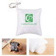 Full Color Imprint Mini Pillow Keyring Backpack Hanging Keychain