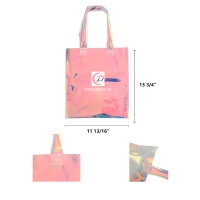 Laser PVC Tote Shopping Bag