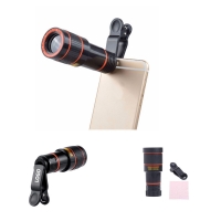 Clip-on 8X Telescope for Mobile Phone