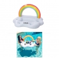 Rainbow Cloud Drink Holder Inflatable Coasters Water Toys