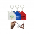 House Shape Tape Measure Keychain