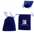 Velvet Cloth Jewelry Pouches Drawstring Bags