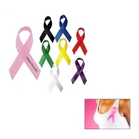 Breast Cancer Ribbon Pin Sticker