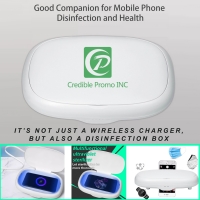 Wireless Charger Multifunctional Disinfection Box Uv Sterilizing Case Aromatherapy