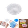 6pcs/set Silicone Stretch Lid