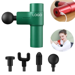 Mini Massage Gun With 4 Heads