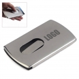 Stainless Steel Wallet Business Name Credit ID Card Holder Case