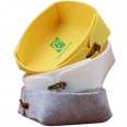 Fold Felt Desktop Storage Basket Organizing Tray