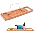 Bath Shelf Foldable Table Bath Tray for Tub