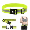 High Visibility Reflective Safety Elastic Waist Band Belt