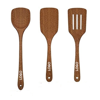 Custom LOGO Cooking Utensil Wooden Spatula