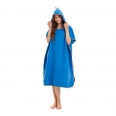 Microfiber Bath Robe Poncho with Hood