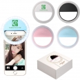 Rechargeable Selfie Light Ring Clip-on Selfie Fill Light