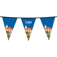 Outdoor Custom Full Color Imprinting PVC Bunting Flags