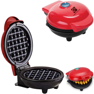 Mini Waffle Maker Portable Electric Waffle Irons Machine