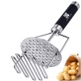 Dual-Press Stainless Steel Potato Masher