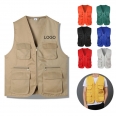 Multi Pockets Outdoor Work Vest