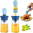 Oil Dispenser Bottle With Silicone Oil Brush