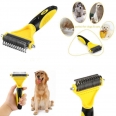 Pet Grooming Brush with 2 Sided Rake