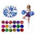 Cheerleading Pom Poms with Baton Handle