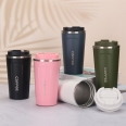 17 OZ Double Walls Stainless Steel Insulated Coffee Mug With Lid