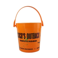 Custom 32 Oz/1L Plastic Pail Or Mini Bucket with Handle