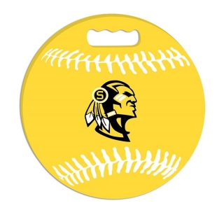 Baseball Shaped Stadium Seat Cushion