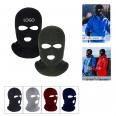 3-Hole Knitted Full Face Cover Ski Neck Gaiter