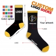 Custom Jacquard Knitted Dress Sock