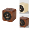 Mini Portable Wooden Speaker