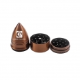 Bullet Shape Bronze Herb Grinder