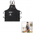 Cross Back Chef Apron With Large Pockets