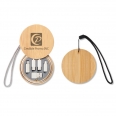 Multifunctional Charging Cable with Bamboo Box