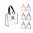 Custom Crystal Clear Transparent PVC Tote Bag
