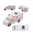 Printed PU Bus Ambulance Stress Reliever