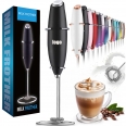 Powerful Milk Frother Wand Handheld Coffee Frother Electric Whisk
