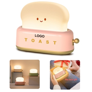 Cute Desk Decor Toaster  Night Lamp